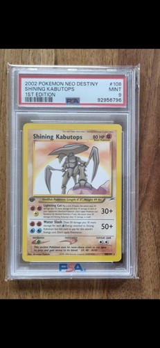 1st edition shining - 1st, kabutops
