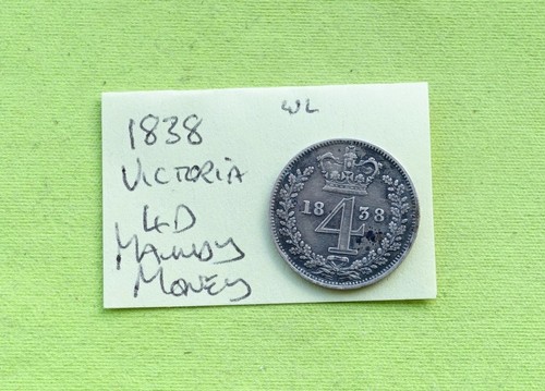 1838 four pence silver - 1838, 4p