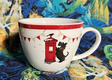 THE SCOTTISH TERRIER CUP MUG FINE PORCELAIN 