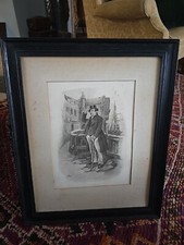 Charles Dickens: Framed Print