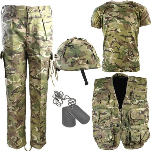 Boys army outfit kids 13 - boys, 3-13