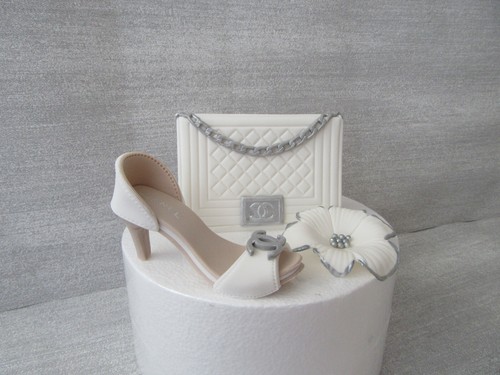 Edible handmade shoe handbag - edible,