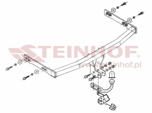Steinhof towbar for - towbar, volkswagen