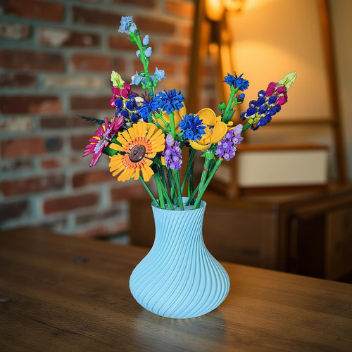 Flower vase for lego - flower,