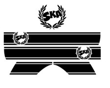 Scooter Ska Side Panel Stripes
