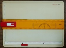 Vintage ROTRING Rapid A3 Board Technical Drawing Plastic Retro Office 49cm Width