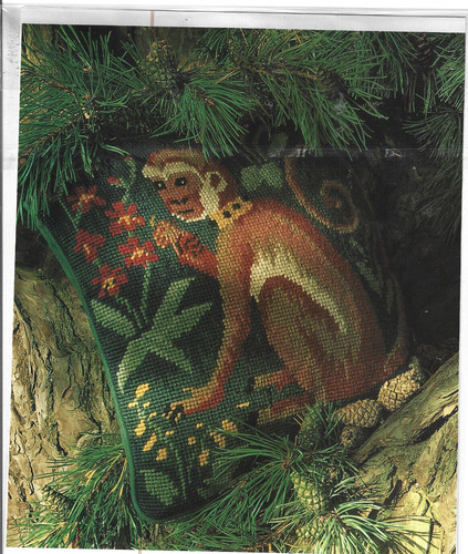 Monkey from hunting rug - from,