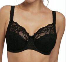 Fantasie Jacqueline Bra Black Size 30GG Underwired Full Cup Side Support 9401