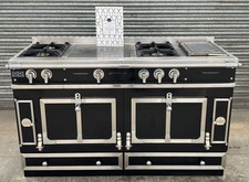 LA CORNUE CHATEAU 150CM RANGE COOKER IN BLACK AND CHROME RRP £55000+