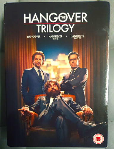 The hangover trilogy dvd box - hangover,