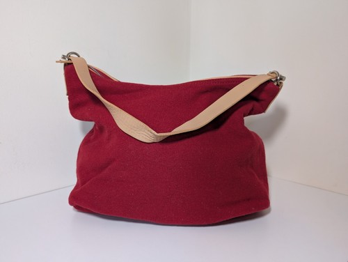 Gap red wool leather - red,