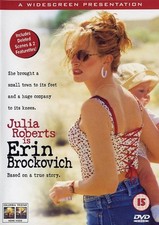 Erin Brockovich DVD (2023) Julia Roberts, Soderbergh (DIR) cert 15 Amazing Value