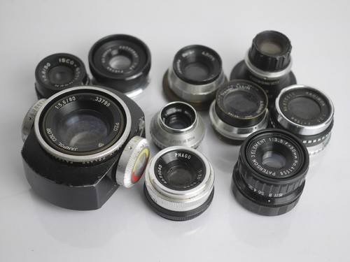 Job lot enlarger lenses - job,