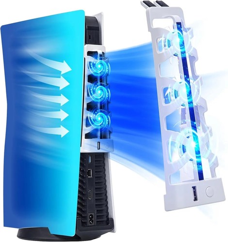 Ps5 cooling fan usb - fan, 3