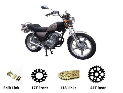 Higher geared chain - geared,