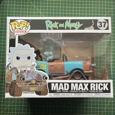 Funko Pop Rick and Morty 37 Mad Max Rick Rides - Big Box Vinyl Figure POP! Rides