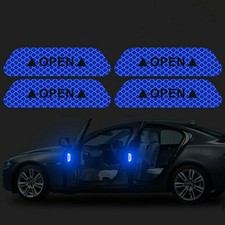 Car door open sticker - open,