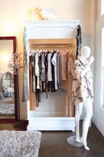 PAIR OF WOODEN WARDROBES