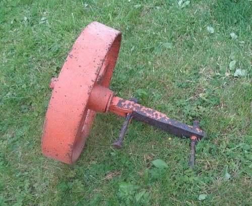 Vintage metal cart shed - metal, cart/shed
