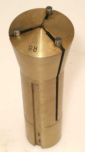 Brass emergency collet for - r8,