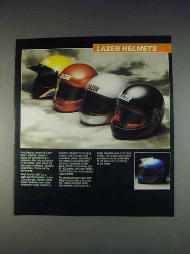 1982 lazer motorcycle helmets - 1982,