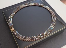 AB Amethyst Crystal necklace, Fine handmade jewellery