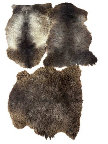 Genuine real sheepskin - 3,