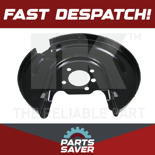 Brake disc splash panel fits - disc,