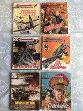Six commando comics - commando,