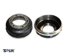 Ford Transit 2.4 Rwd Mk6 Brake Drums 00-06 Twin Double Wheel 6 Stud Pair Drum