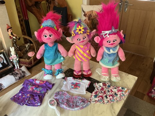 Build bear trolls - build, poppy