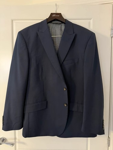 Suit navy 46 jacket - m&s,