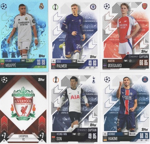 Topps match attax 2024 base - topps, 2024/25