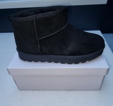 WOMENS ANKLE WARM WINTER FAUX