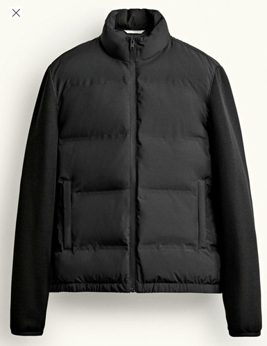 Zara men black padded - black,