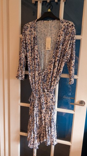 Woolovers floral wrap dress - woolovers,