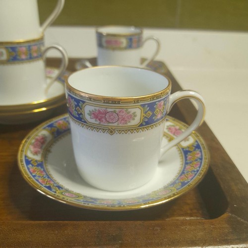 Limoges set demitasse - of,