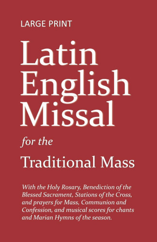 Latin english missal - for, the