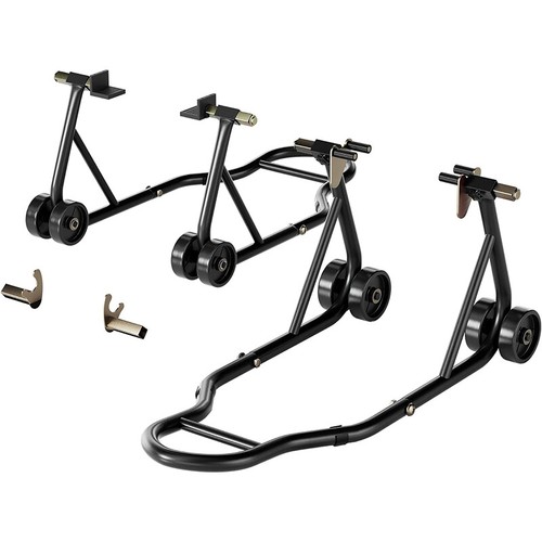 Motorcycle front rear stand - &,