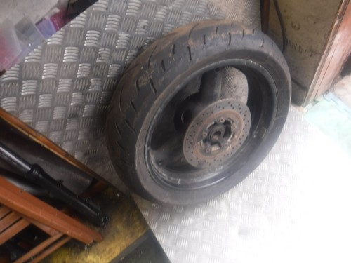 Suzuki bandit 650 - rear, wheel
