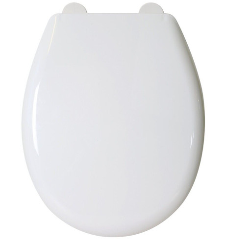 Croydex toilet seat white - toilet, oval