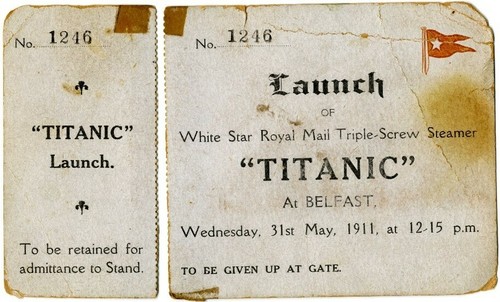 White star line rms titanic - white,