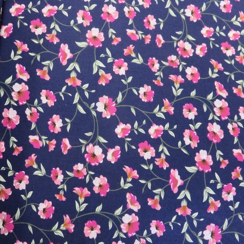 Summer dress floral fabric