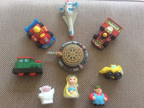 Job lot bundle toys - job, bandai