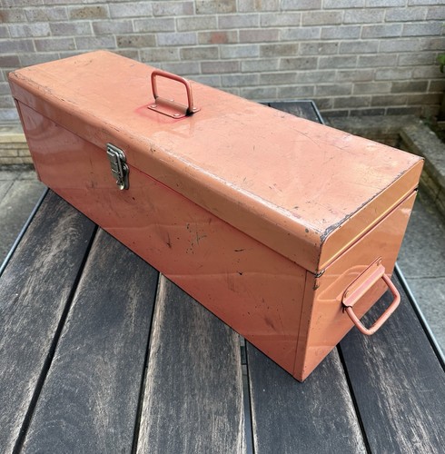 Metal tool box chest - tool,