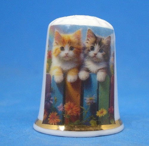 Birchcroft china thimble - china, --