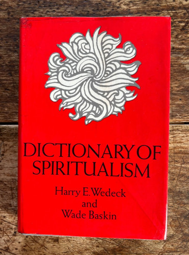 Dictionary spiritualism - of,