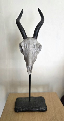Antelope skull ornament 9 - antelope,