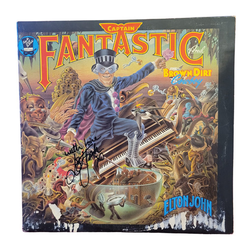 Elton john signed - john, lp