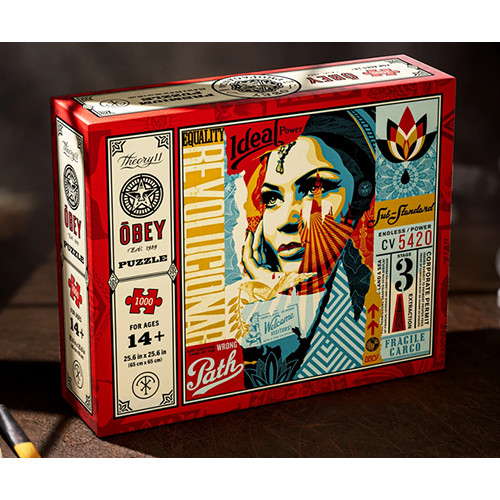 Obey shepard fairey jigsaw - shepard,